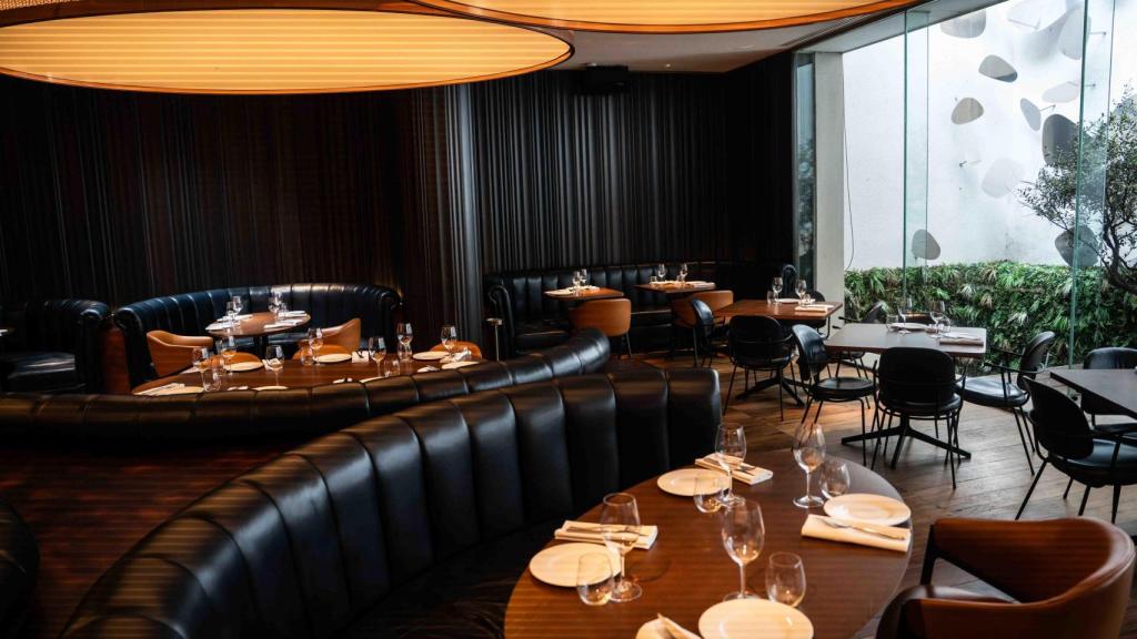 Sala del restaurante Mr. Porter, ubicado en el Hotel Sir Victor