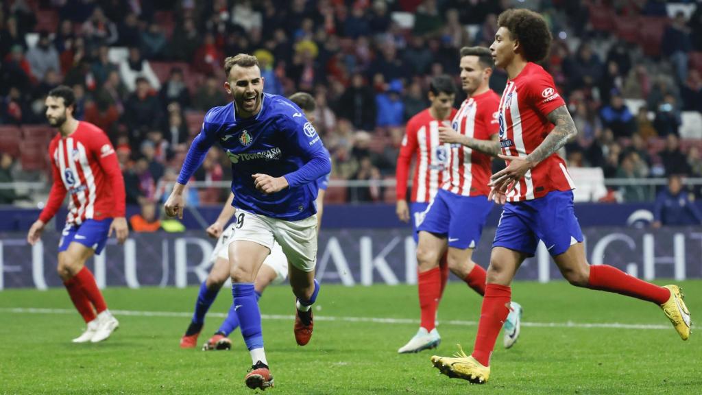 Partido entre el Getafe y el Atlético de Madrid