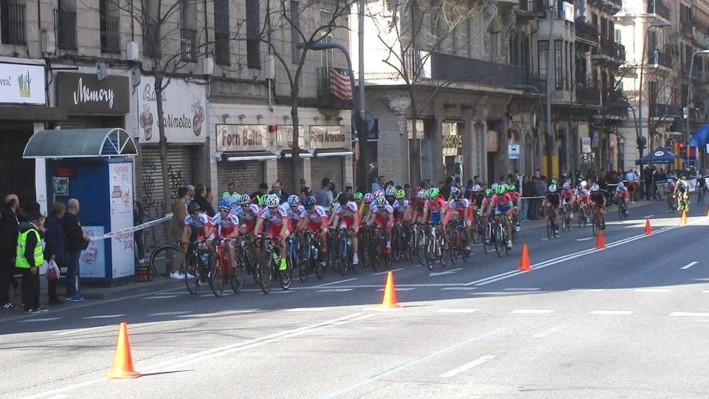 Edición de la 'Matinal Ciclista de Sants'