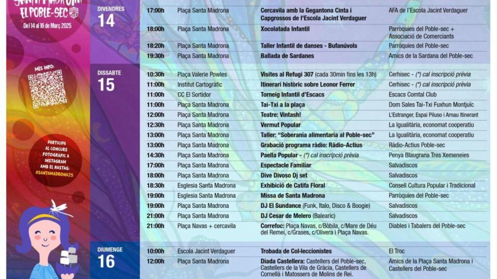 Programa completo de las fiestas