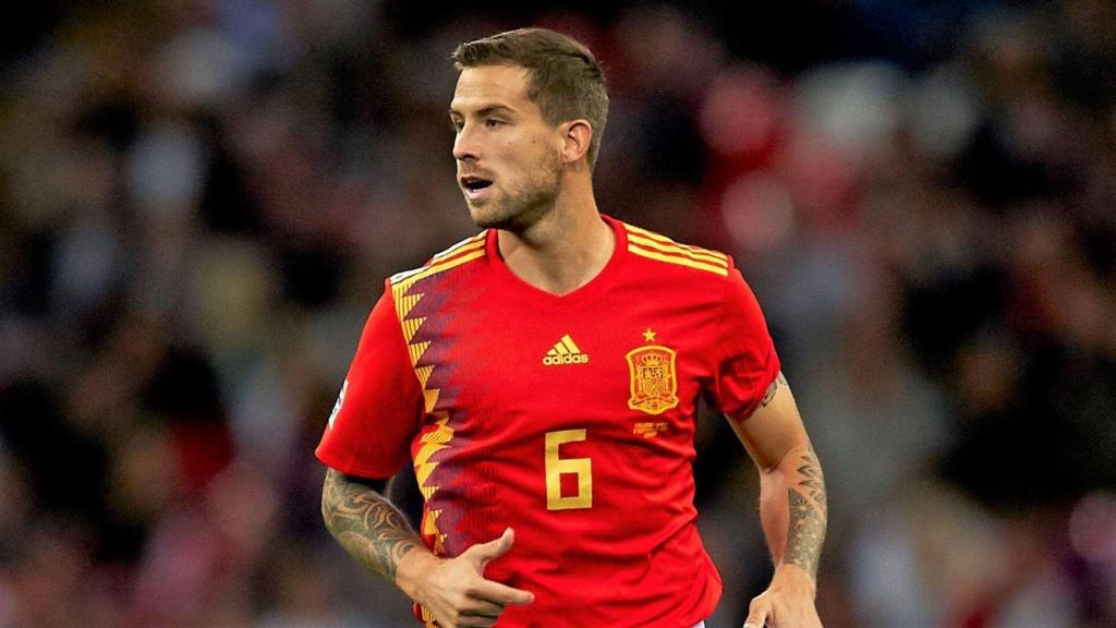 Iñigo Martínez, con la selección española