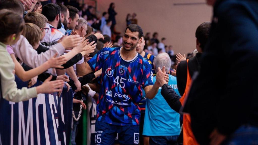 Seif Elderaa, jugador egipcio que llegará al Barça de balonmano para la temporada 2025-26