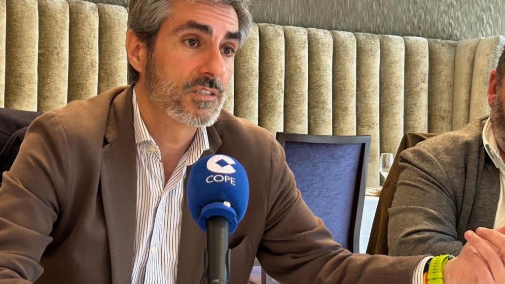 Gonzalo de Oro, en la entrevista con la Cadena Cope