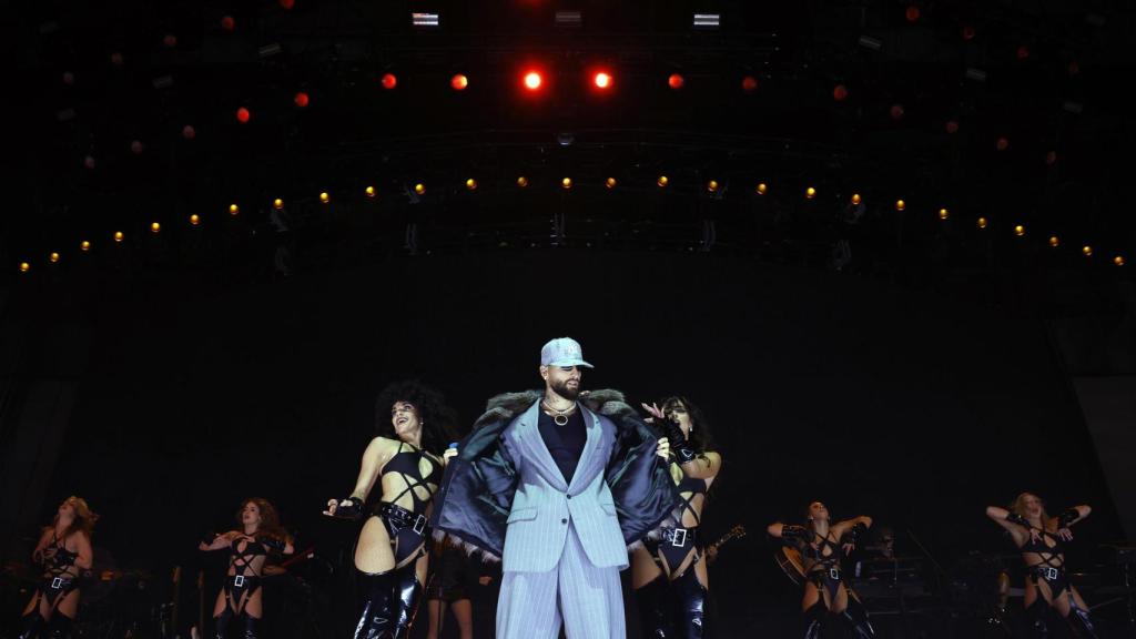 Maluma en su concierto en Barcelona