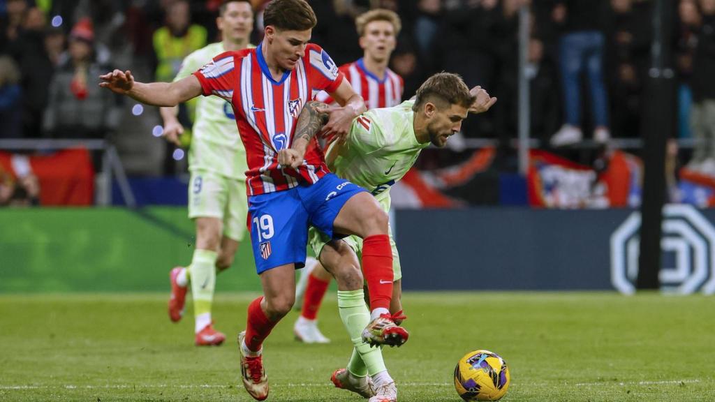 Iñigo Martínez, contra el Atlético