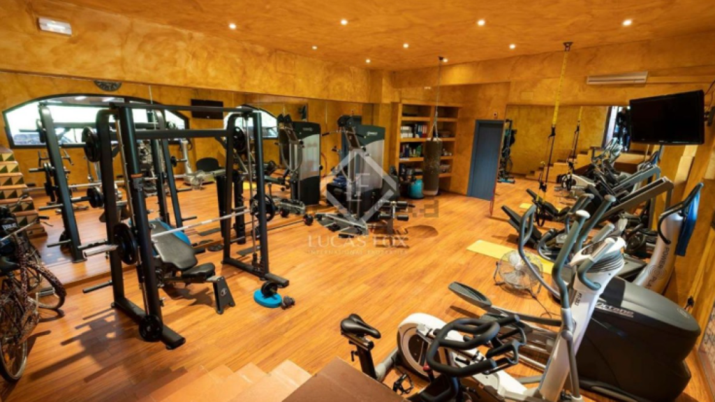 Gimnasio de la casa