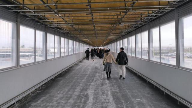 Reabierto el pasillo que conecta la estación de Cercanías con la Terminal 2 del Aeropuerto de Barcelona