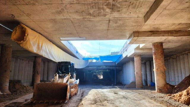 Túnel de Adif en Sant Feliu de Llobregat (Barcelona)
