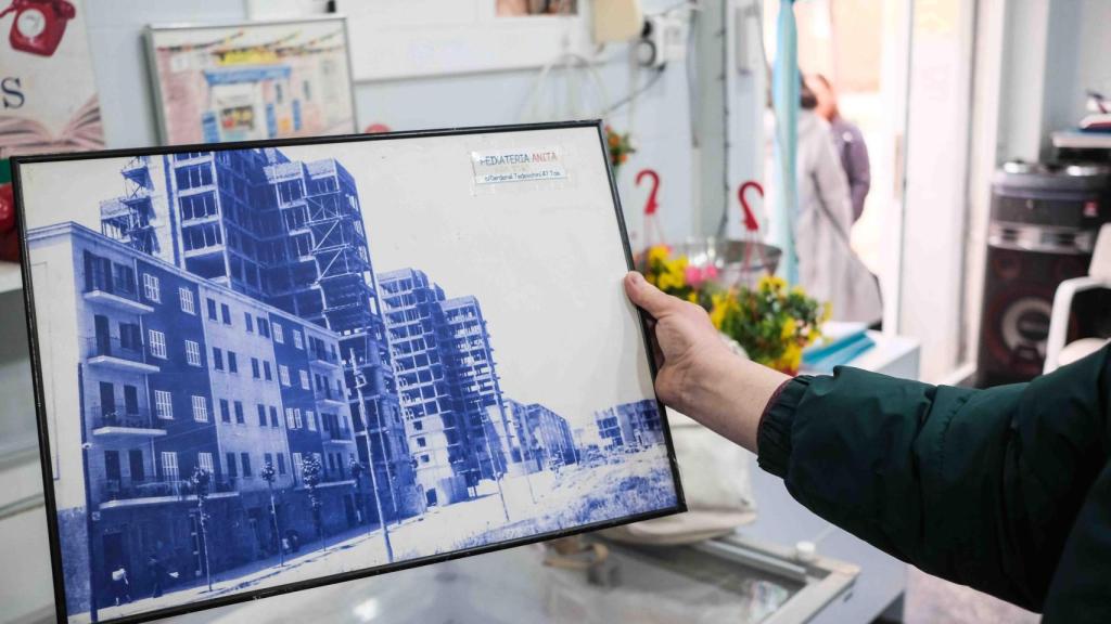 Cartell de l'antiga Pescaderia Anita