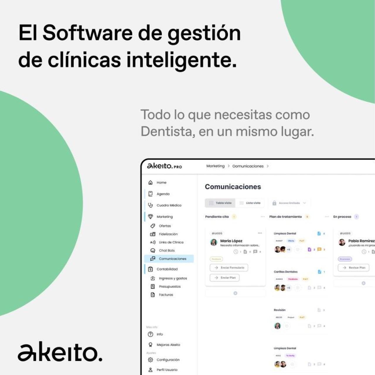 Software de gestión de clínicas inteligente