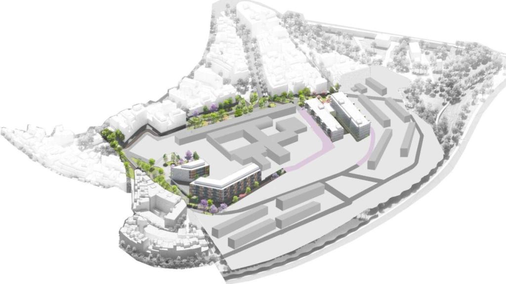 Render de l'entorn de la presó de Trinitat Vella després de la futura reforma