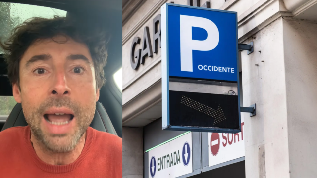 Bruno Oro aparca en el parking estafador de la zona alta de Barcelona