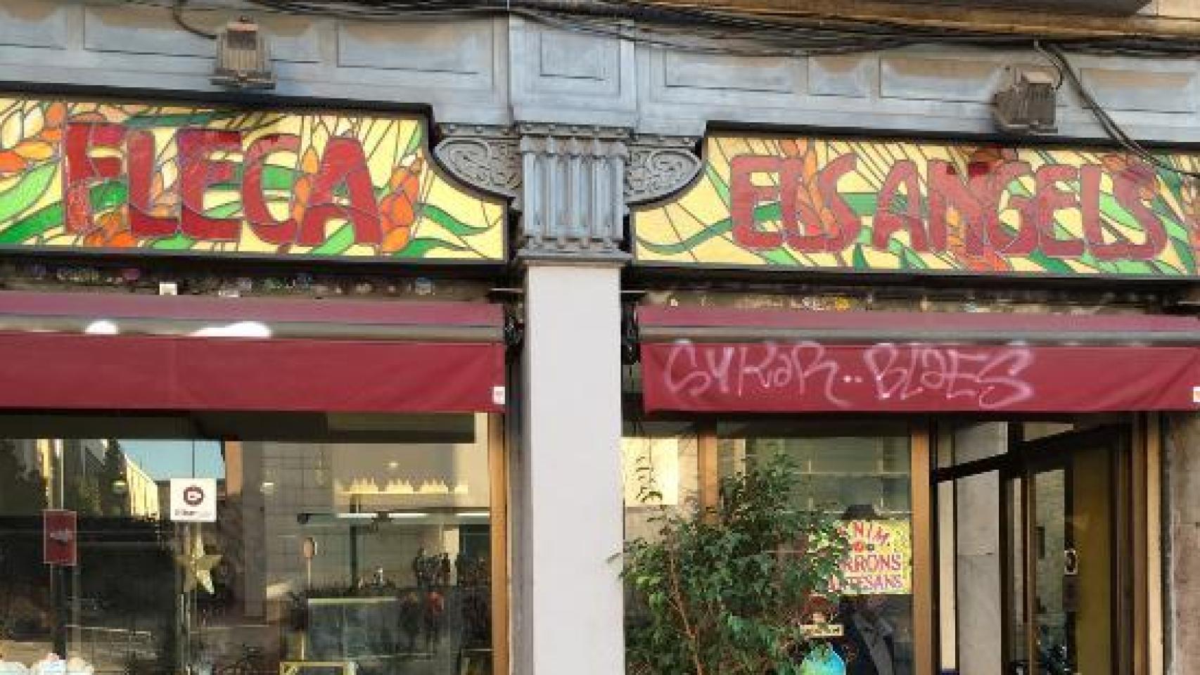 La Fleca els Àngels, en el Raval