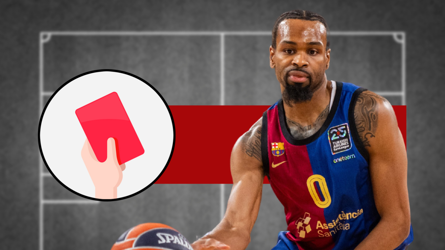 Tarjeta roja: Kevin Punter