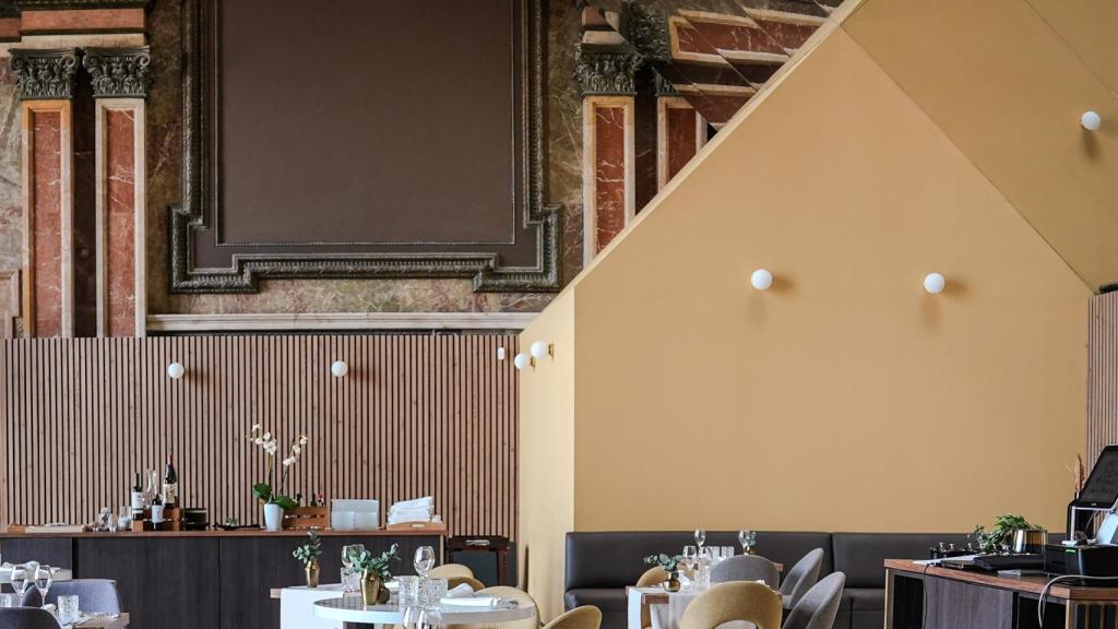 Interior de Absis, el nuevo restaurante del MNAC de Barcelona
