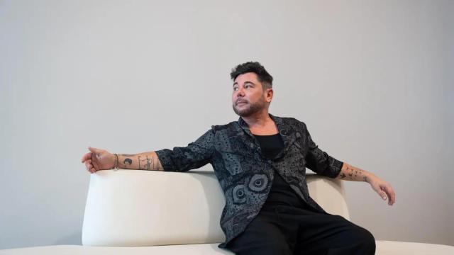 Miguel Poveda, en la redacción de 'Metrópoli'