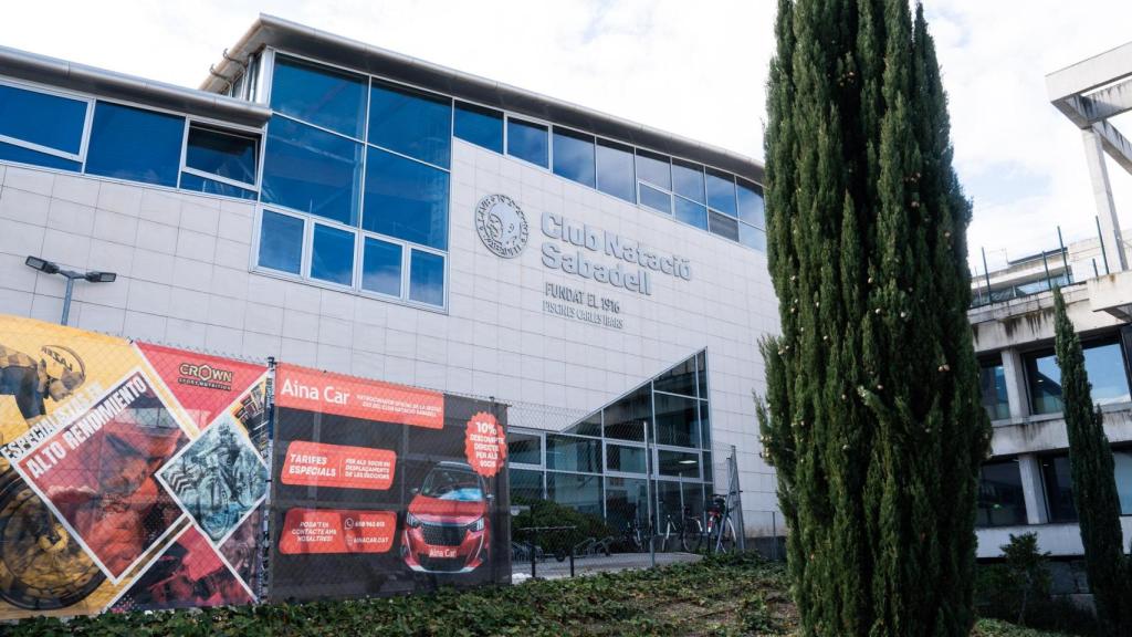 El 'Club Natació Sabadell', donde entrenan las deportistas