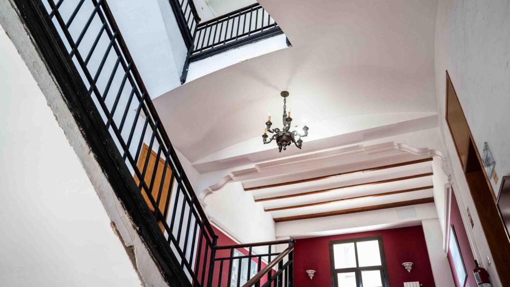 Interior del Cuartel del Bruch