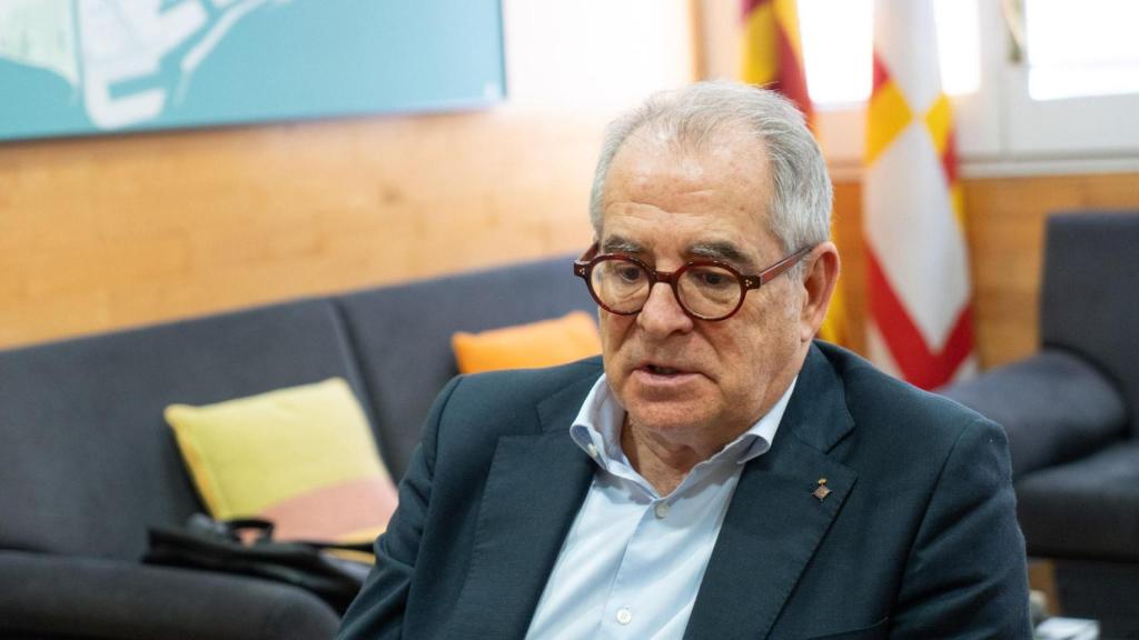 Jordi Valls durante una entrevista con Metrópoli