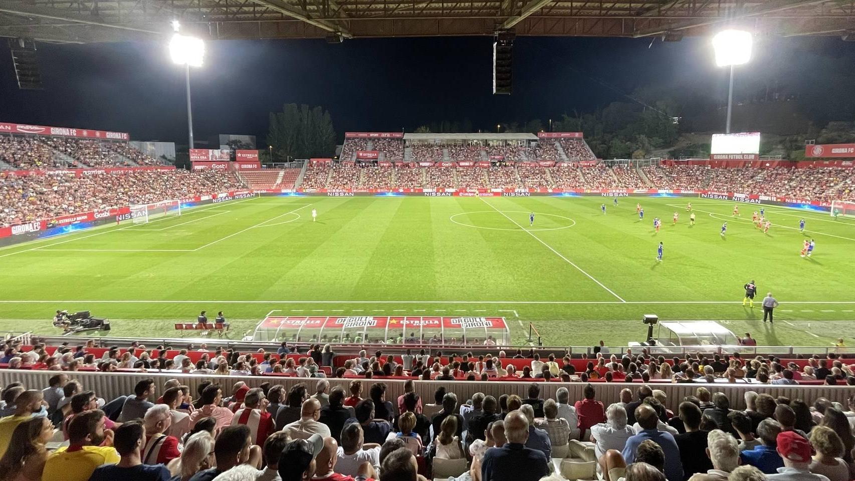 Partido del Girona en Montilivi