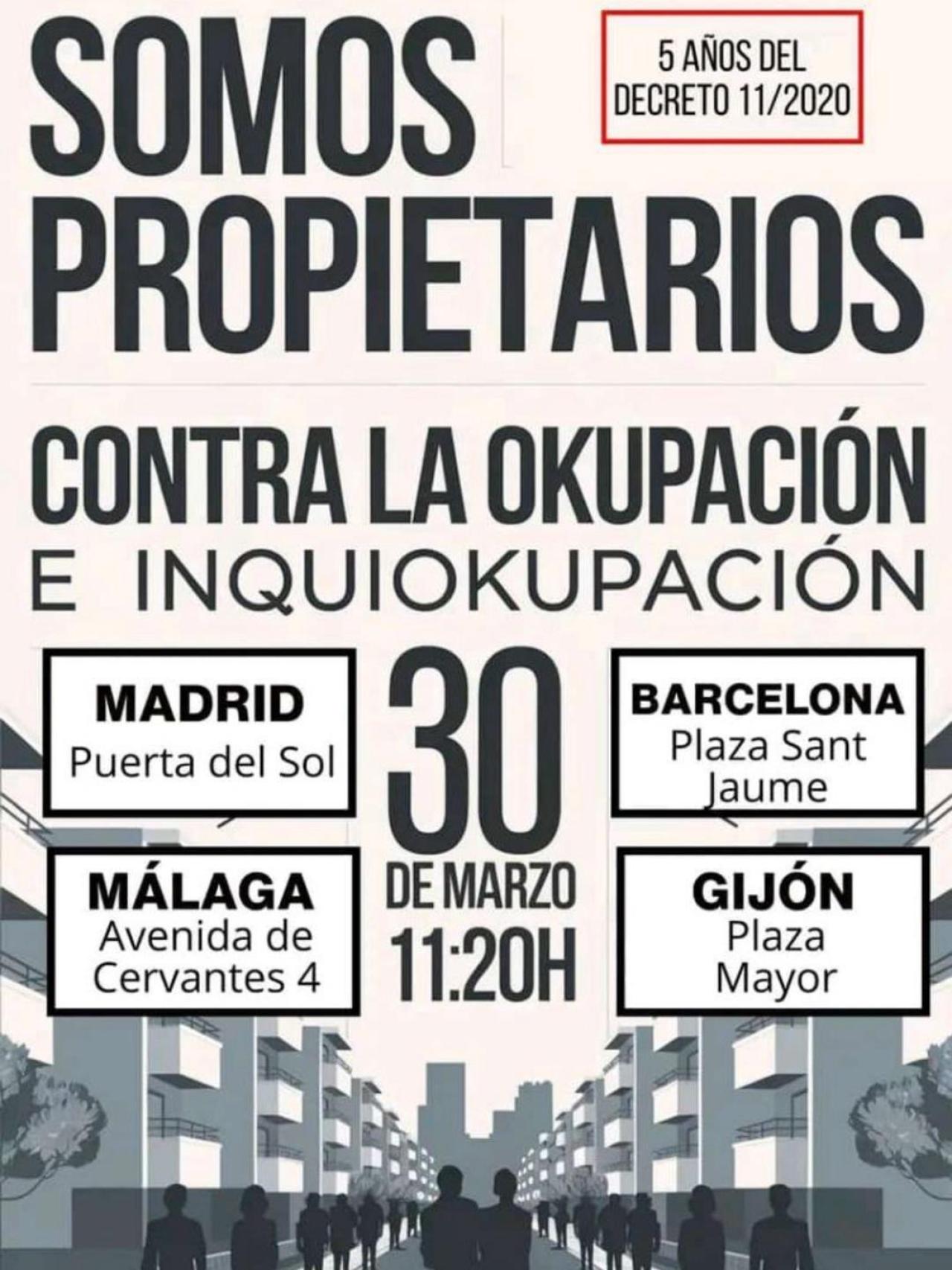 Cartell de la manifestació