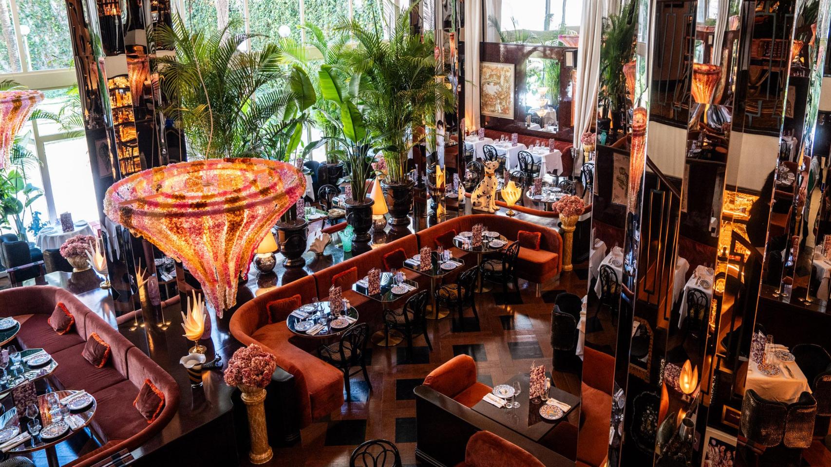 Sala principal de Gloria Osteria, el nuevo restaurante de Big Mamma en Enric Granados