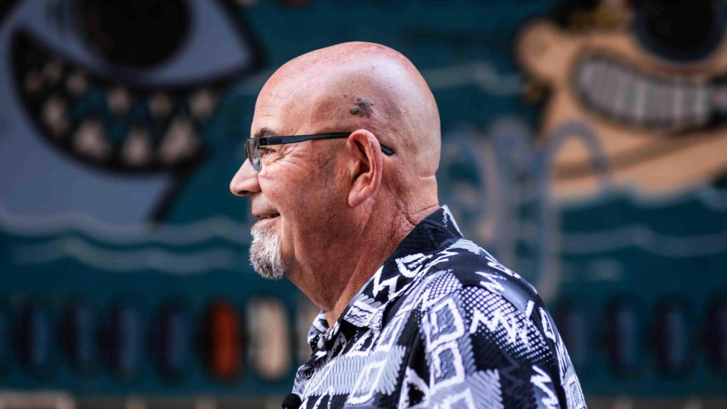 Fernando, el conserge de l'escola Sant Gabriel de Sant Adrià