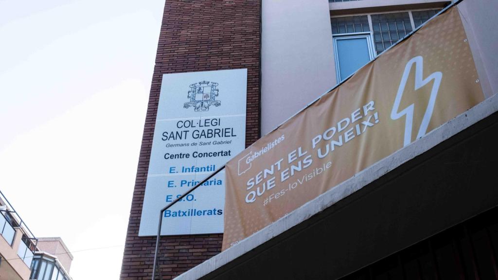 Exterior de l'escola Sant Gabriel