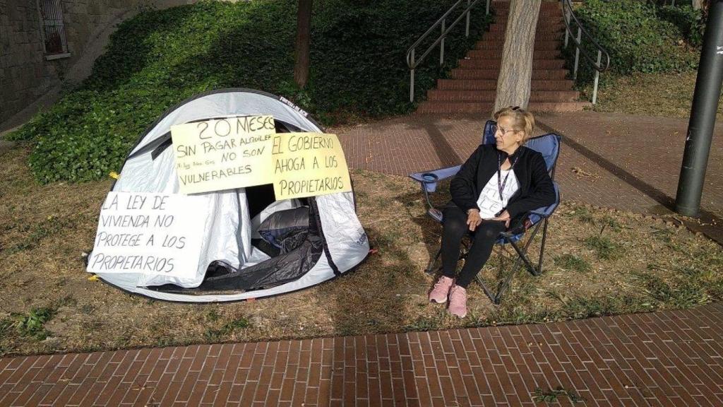 Paqui, víctima d'ocupació a Barcelona