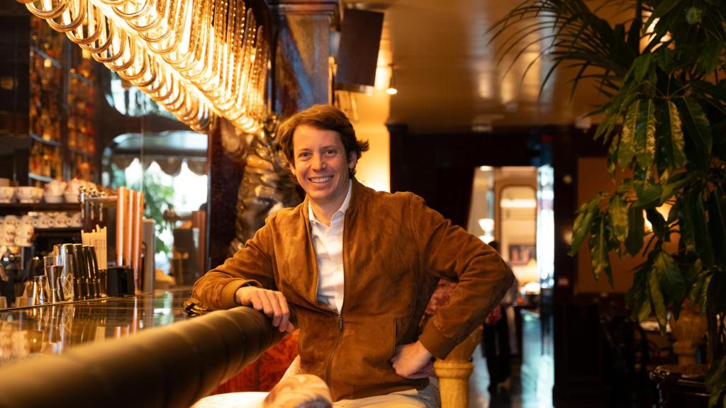 Tigrane Seydoux, fundador de Big Mamma, en el nuevo restaurante Gloria