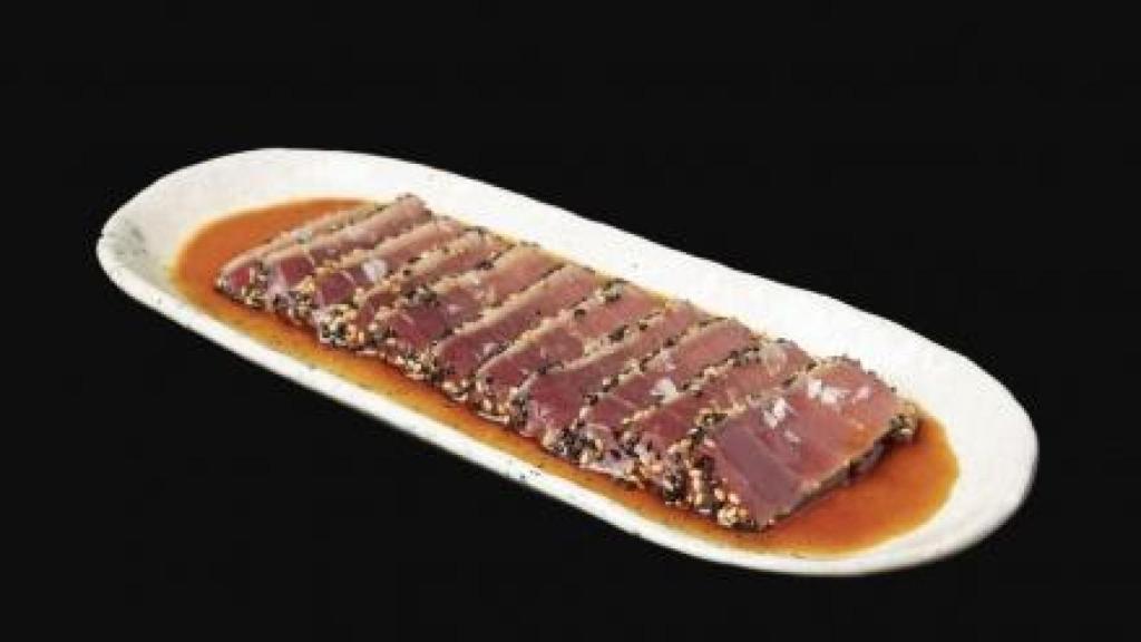 Tataki de atún de Monster Sushi