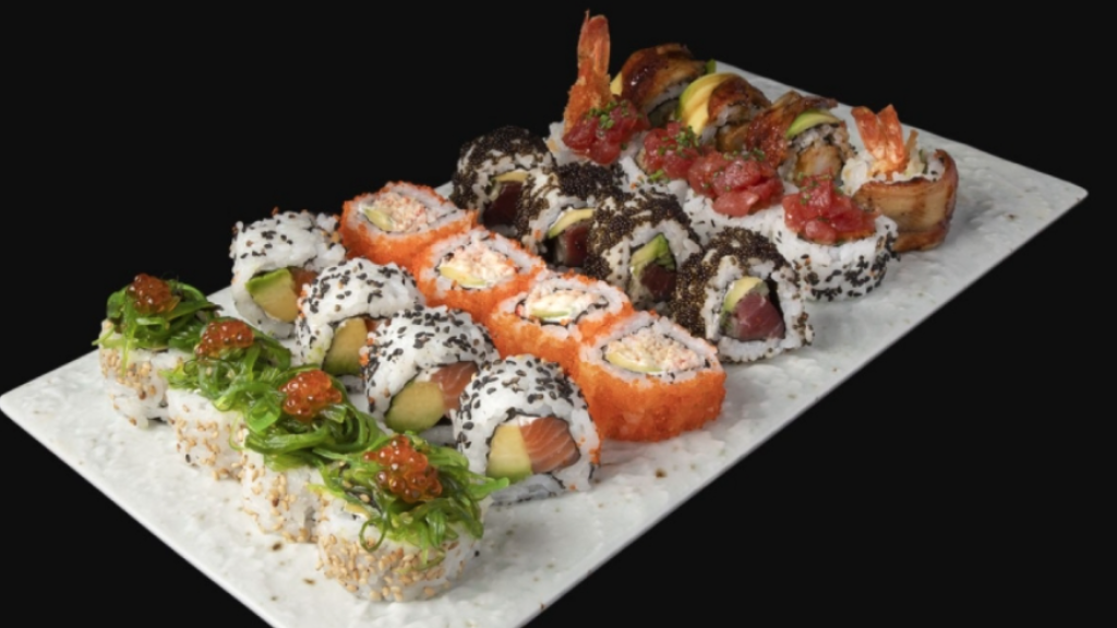 Variedad de 'rolls' de Monster Sushi Pedralbes