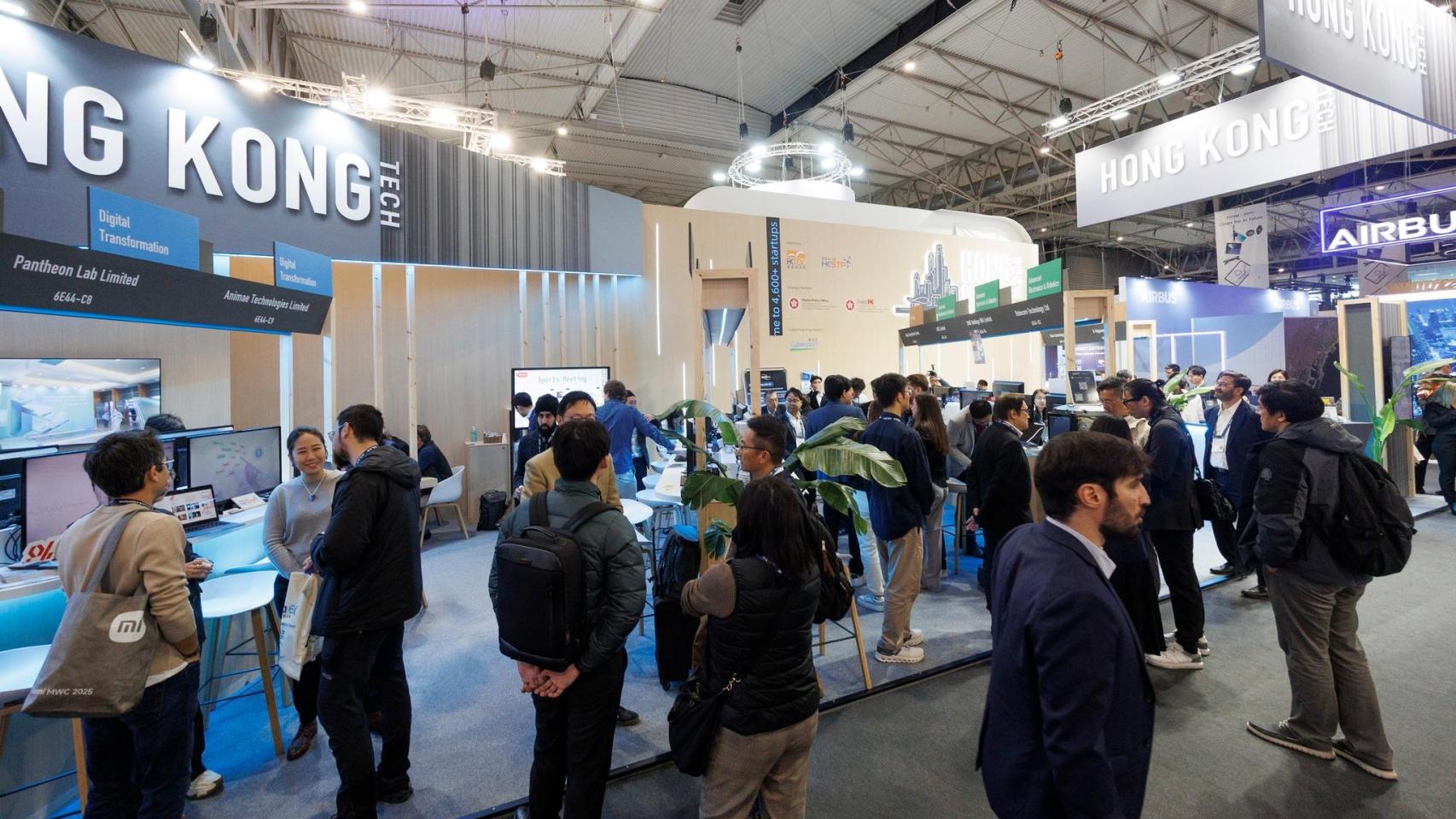 Estand de Hong Kong en el Mobile World Congress