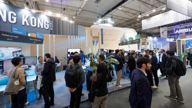 Estand de Hong Kong en el Mobile World Congress