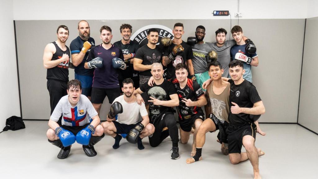 Alumnos de Vicente García en el Striking Center BCN
