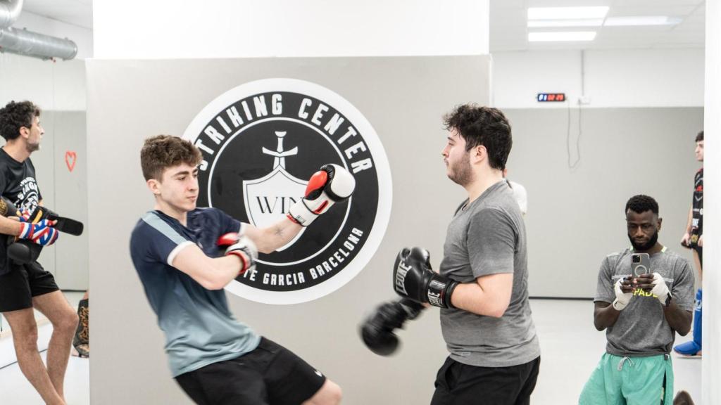 Alumnos de Vicente García en el Striking Center BCN