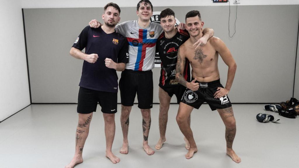 Alumnos de Vicente García en el Striking Center BCN