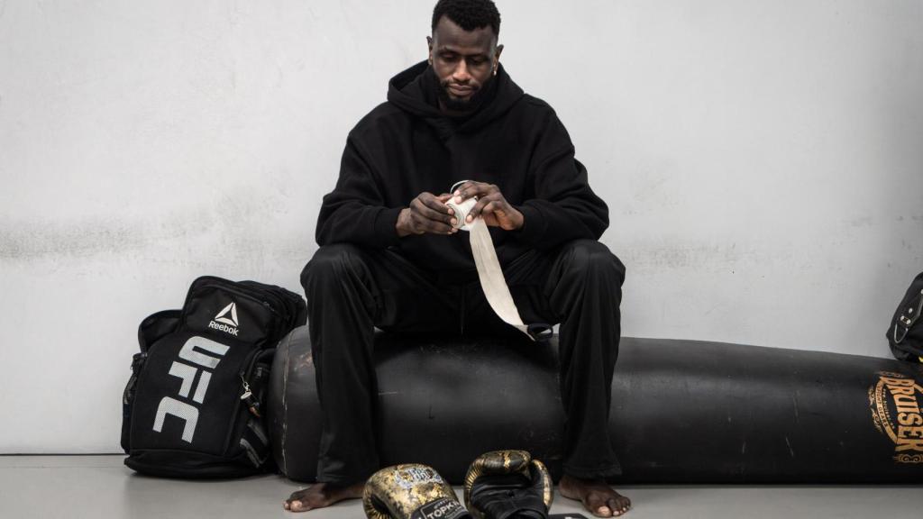 Un alumno de Vicente García en el Striking Center BCN