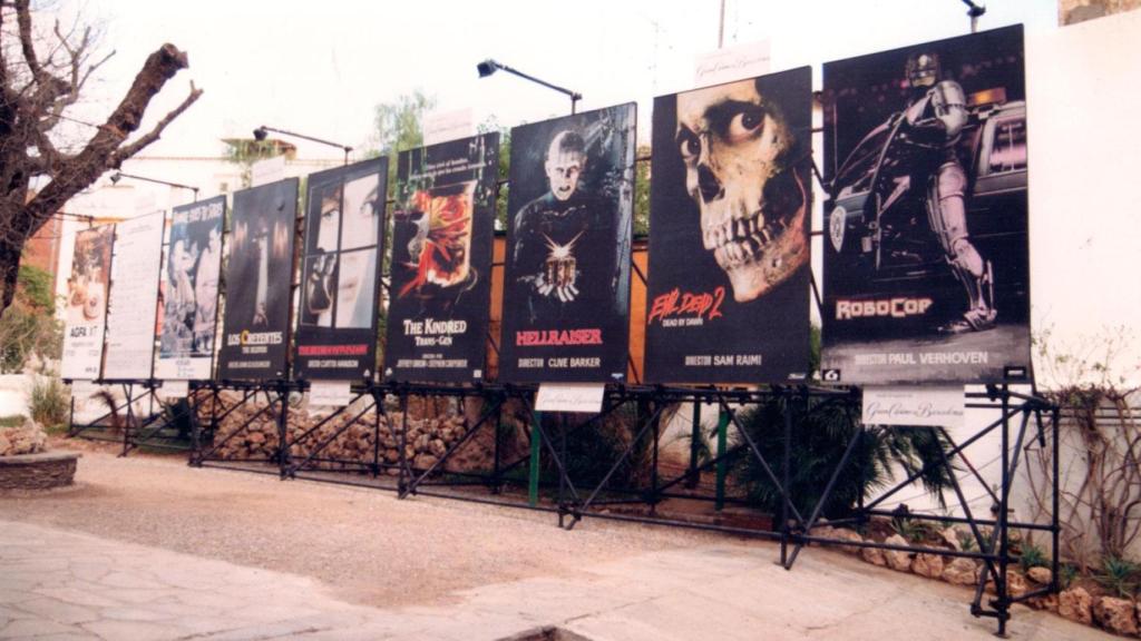 Imagen de archivo de la cartelera de El Retiro de Sitges durante la IV Semana Internacional de Cine Fantástico y de Terror