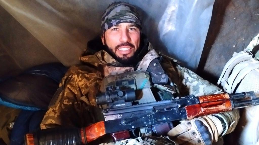 Joan Estévez 'Espinosa' en Ucrania