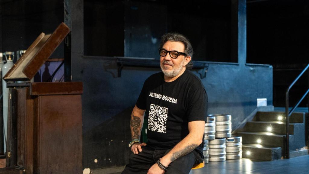 Óscar Martínez, gerente de la Sala Bóveda