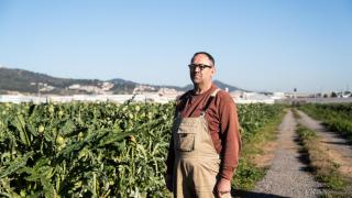 Mauri, agricultor del Parc Agrari del Baix Llobregat