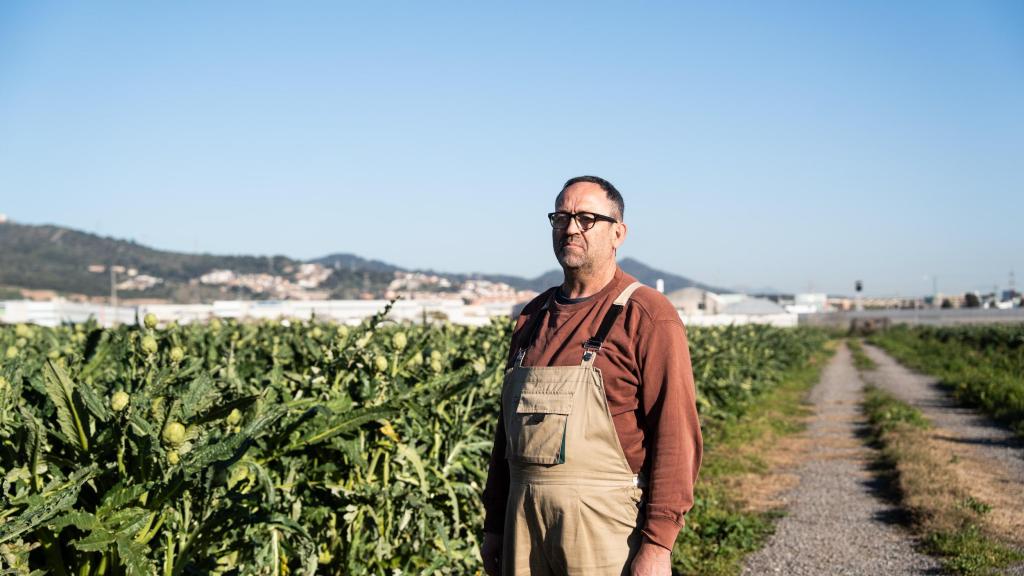 Mauri Bosch, un agricultor del Parc Agrari del Baix Llobregat