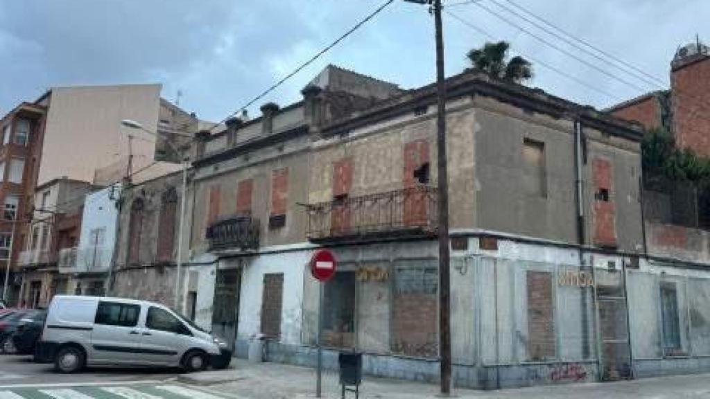 Una casa ocupada de Badalona