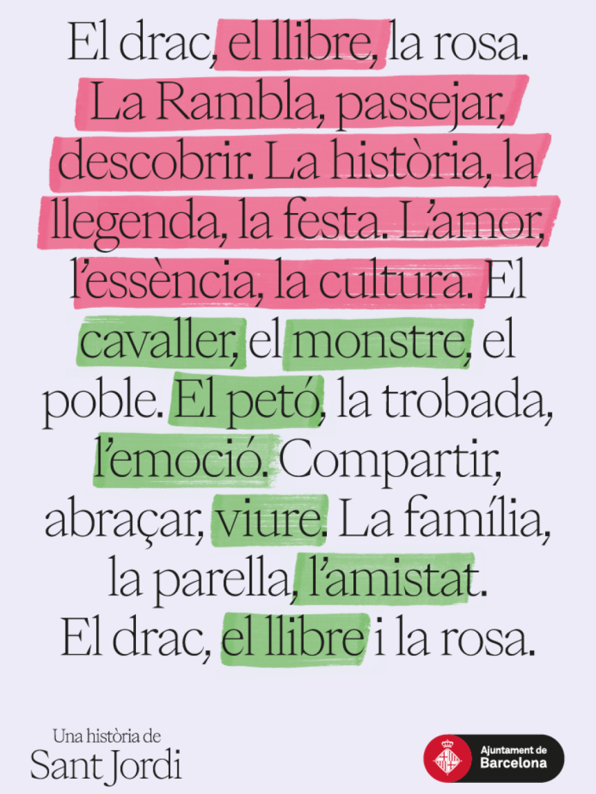 Cartel de Sant Jordi 2025