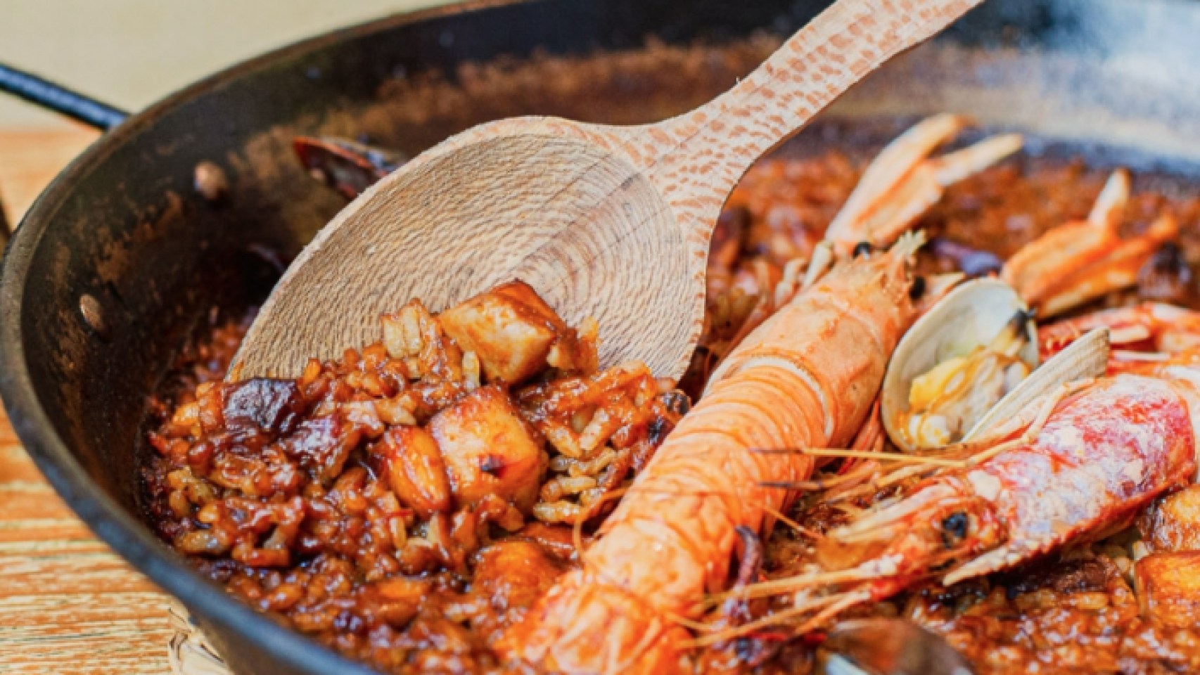 Paella del restaurante Xàtiva
