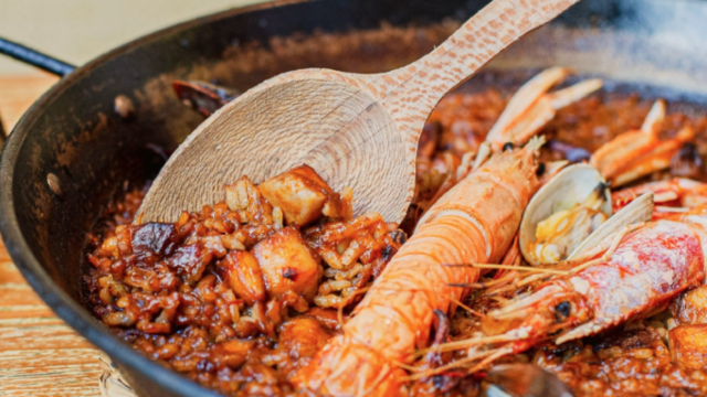 Paella del restaurante Xàtiva