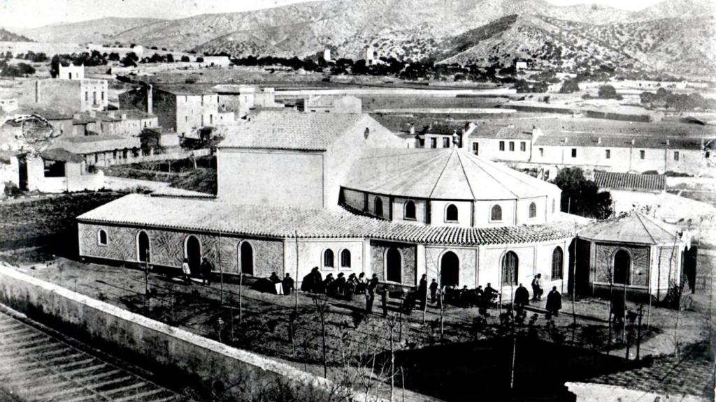 Imagen de archivo del antiguo edificio de El Retiro de Sitges