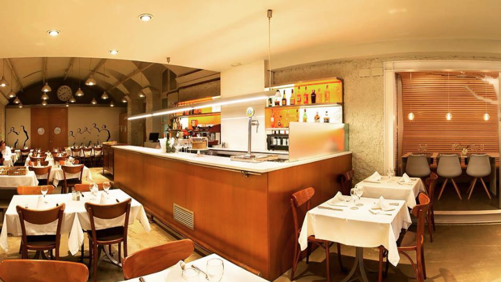 Interior del restaurante Lluis de les Moles