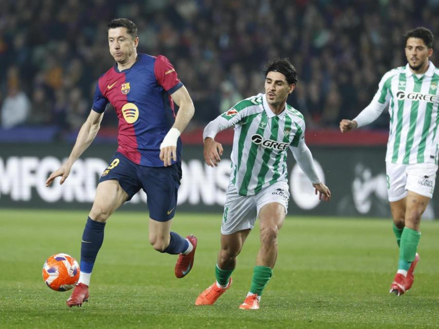 Lewandowski, contra el Betis